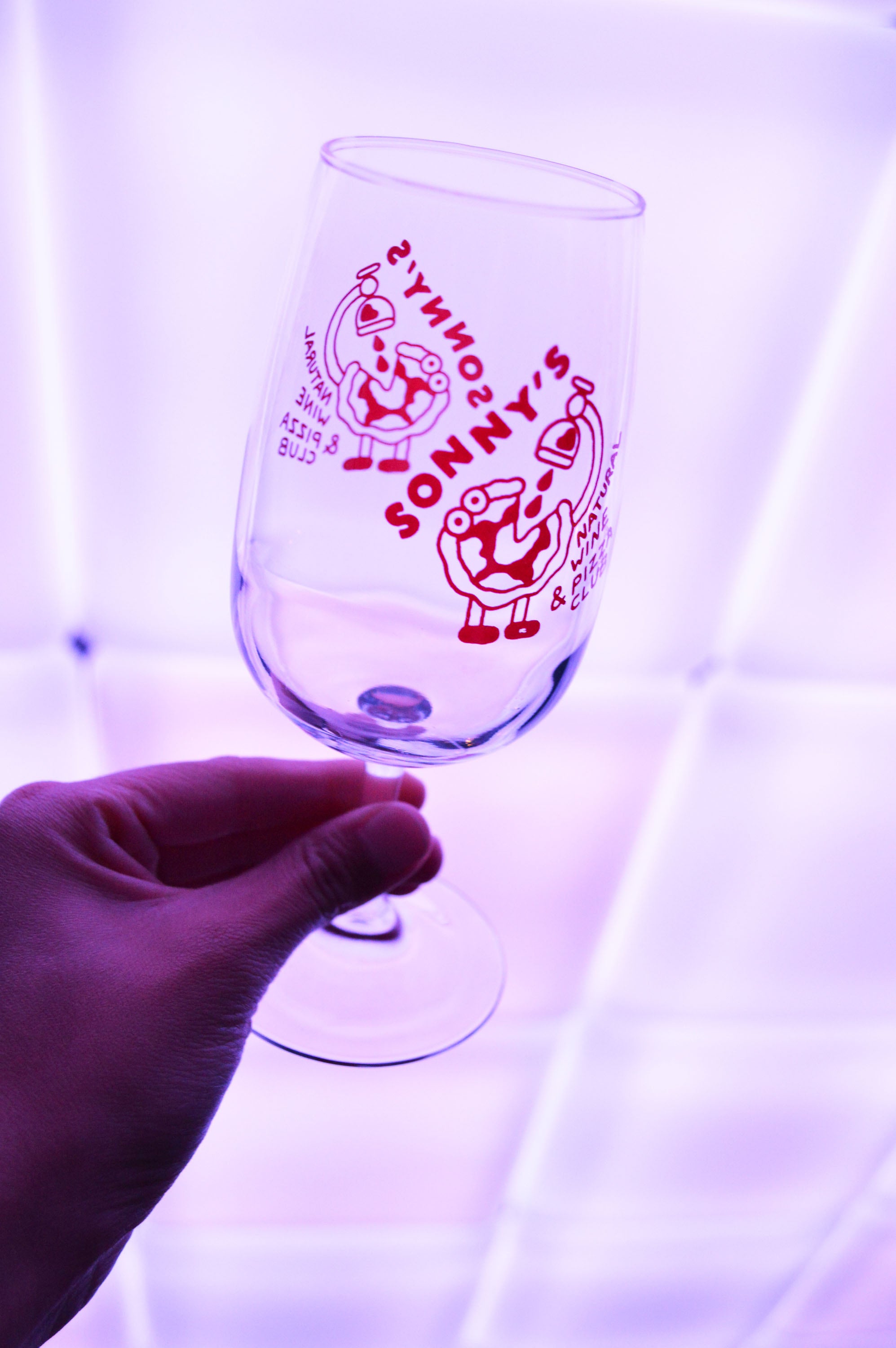 Disney Purple Wine Glasses